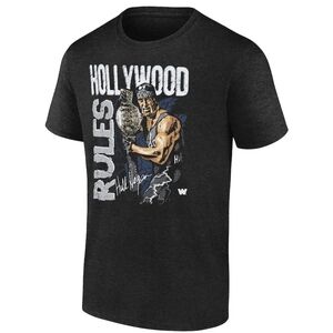 WWE Black Hollywood Rules Graphic Tee